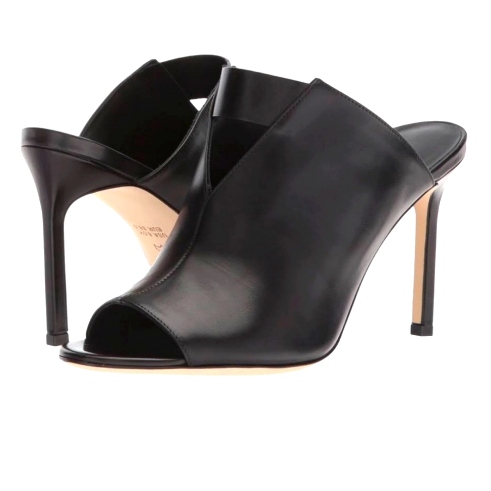 Via Spiga Leather Stiletto Made In Italy Shoes Size 10